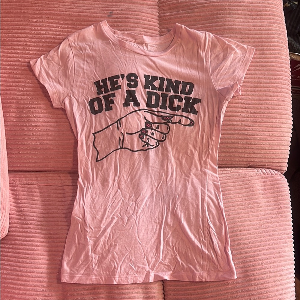 Pink Spencer’s Crude T-Shirt